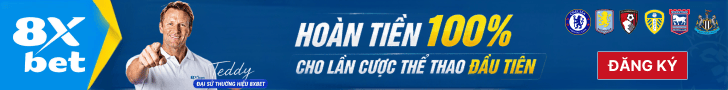 Hoàn tiền 100% cho lần cược thể thao đầu tiên tại 8xbet